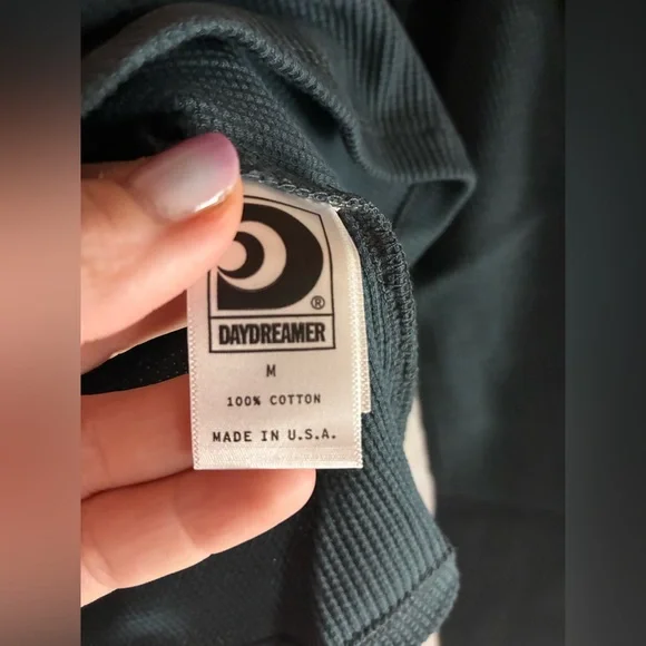 Daydreamer David Bowie Ziggy Stardust thermal cropped pullover - Picture 8 of 9